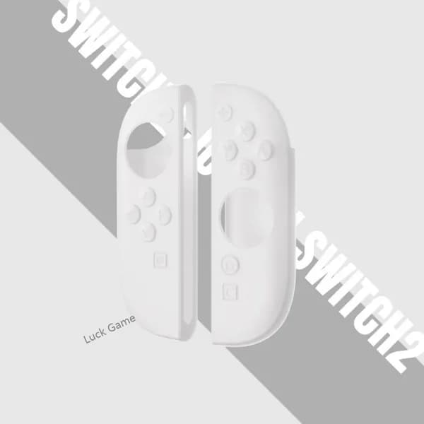 Силиконовые чехлы для контроллеров Nintendo Switch 2 (NS2), пара, защитные, антискользящие