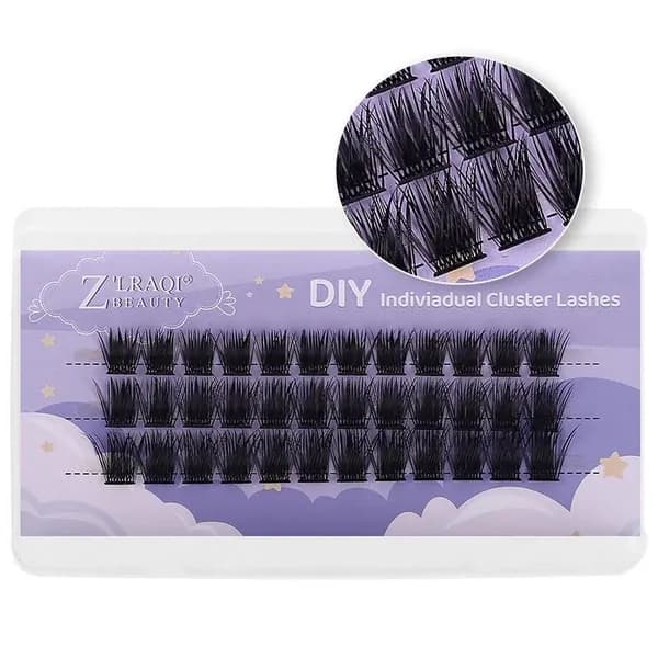 Накладные ресницы, десять рядов моделей большой емкости, сегментированные самовосстанавливающиеся накладные ресницы