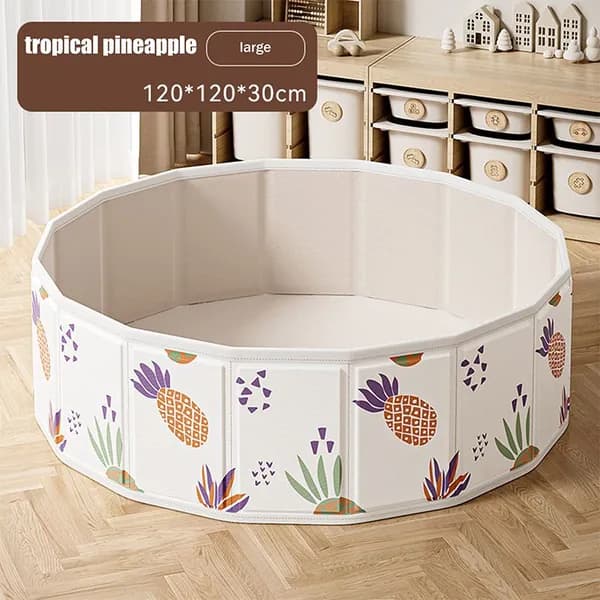 Детский крытый складной бассейн с мячом