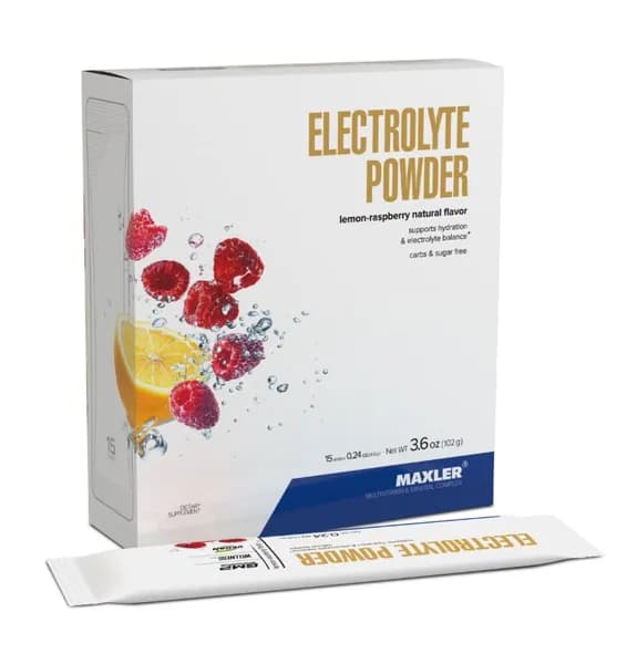 Изотоник Electrolyte Powder 15 шт. по 6,8 гр., вкус лимон-малина
