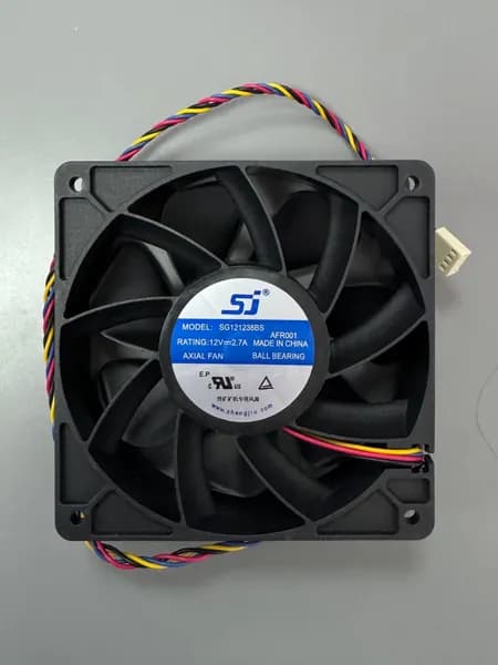 SG121238BS 12V DC 2.7A 120X38 4pin SJ Вентилятор
