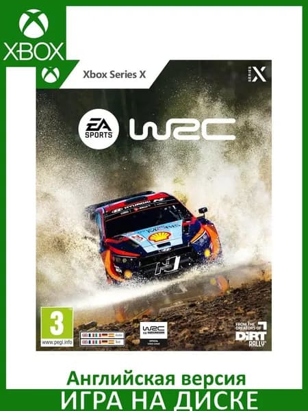 Игра EA Sports WRC Xbox Series X Диск на Xbox Series X Английская версия