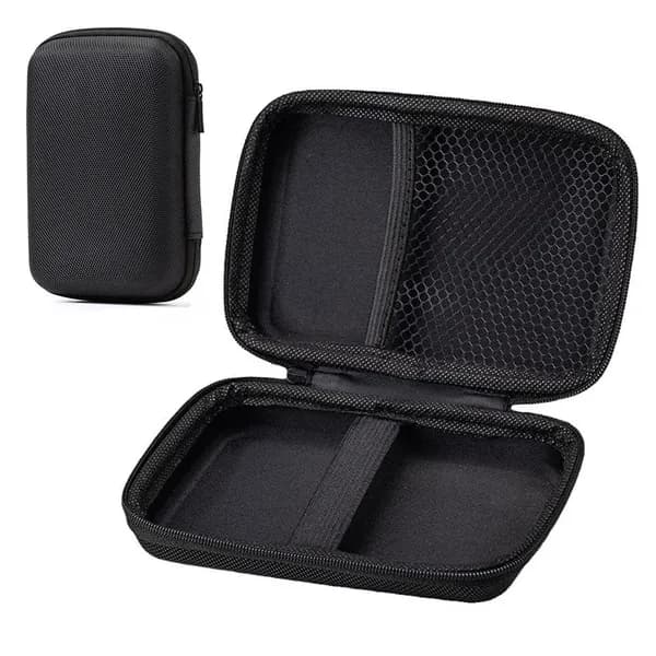 Чехол для переноски игровой консоли Anbernic RG34XX/K36/R36S/R35S из ткани, черный, противоударный
