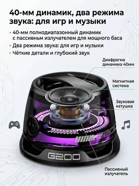 Колонка блютуз беспроводная, IPX7 водонепроницаемый колонка портативная, Bluetooth 5.3, черный