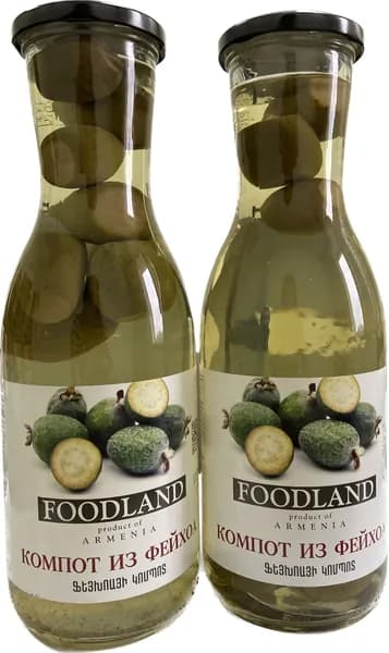 Компот из фейхоа FOODLAND упаковка 2 шт по 1100 мл