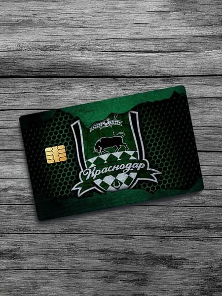 Football Club K-Krasnodar Powerful b Кредитная карта,Дебетовая Водонепроницаемая наклейка,Банковская автобусная Защитная пленочная наклейка
