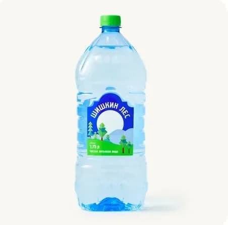Вода Шишкин лес негазированная 1,75 л