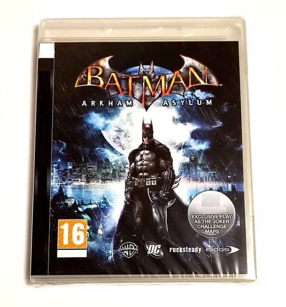 Видеоигра для PS3. Batman: Arkham Asylum (2009, английская версия) экшен, приключение / 16+, 1 игрок