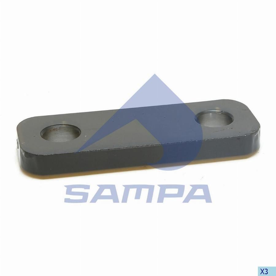 Серьга рессоры Volvo FH, FM, FMX, NH 9, 10, 11, 12, 13, 16 (Sampa)