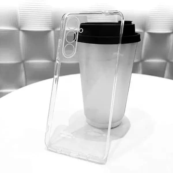 Силиконовый прозрачный чехол с защитой камеры для Samsung Galaxy A17 5G / A26 5G / F17 / M17