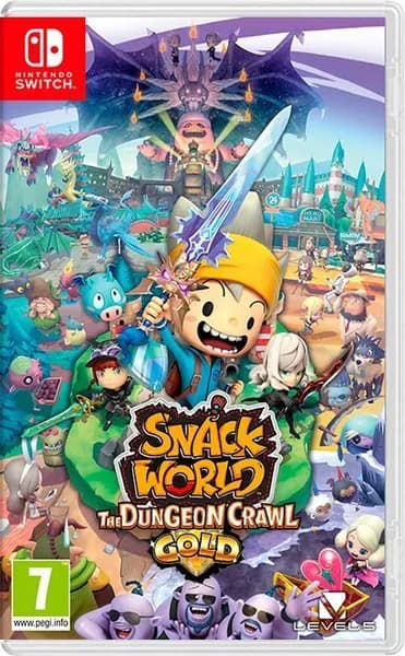 Игра Snack World: The Dungeon Crawl - Gold (английская версия) для Nintendo Switch
