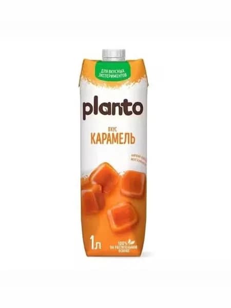 Напиток растительный Planto карамель 0,8% 1 л