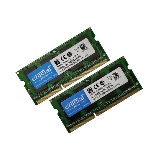 Crucial Оперативная память DDR3, 1066 МГц, 2 x 4 ГБ (Crucial CT4G46BF106B.C16FPD (Kit 2x4Gb))