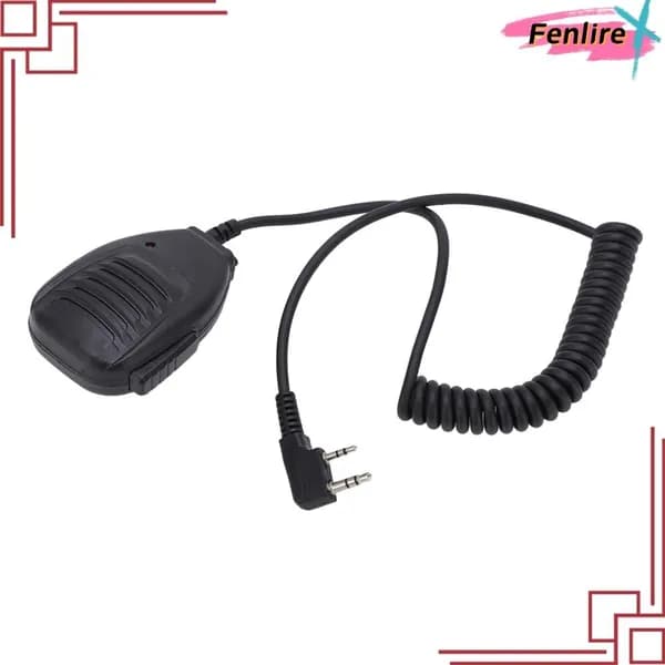 Микрофон для рации, 360 вращающийся, LED индикатор, для BaoFeng UV 5R и радиолюбителей