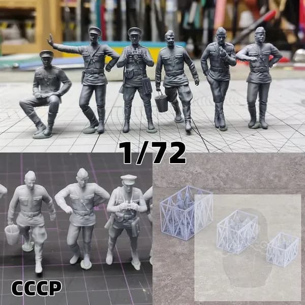 Cor 172 сборная модель солдат