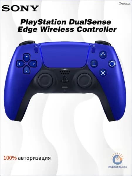 Контроллер игры консоли SONY PS5 DualSense blue-blue