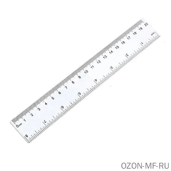Прозрачная пластиковая линейка для точных измерений, устойчивая к смазыванию, удобная для черчения и рисования школьниками, студентами и в офисных условиях