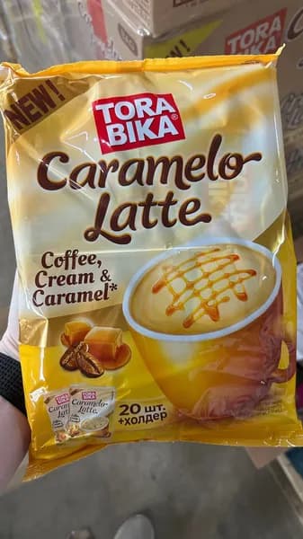 Кофе Торабика CARAMELO LATTE 25г*20шт
