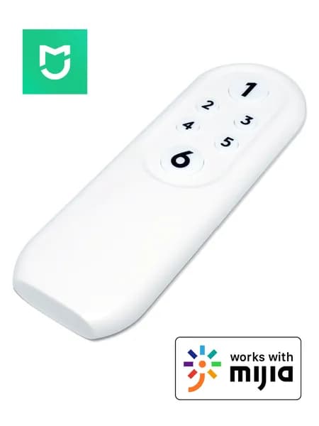Беспроводной Bluetooth пульт для умного дома Xiaomi Mi Home (подключается в китайский регион) на 6 кнопок