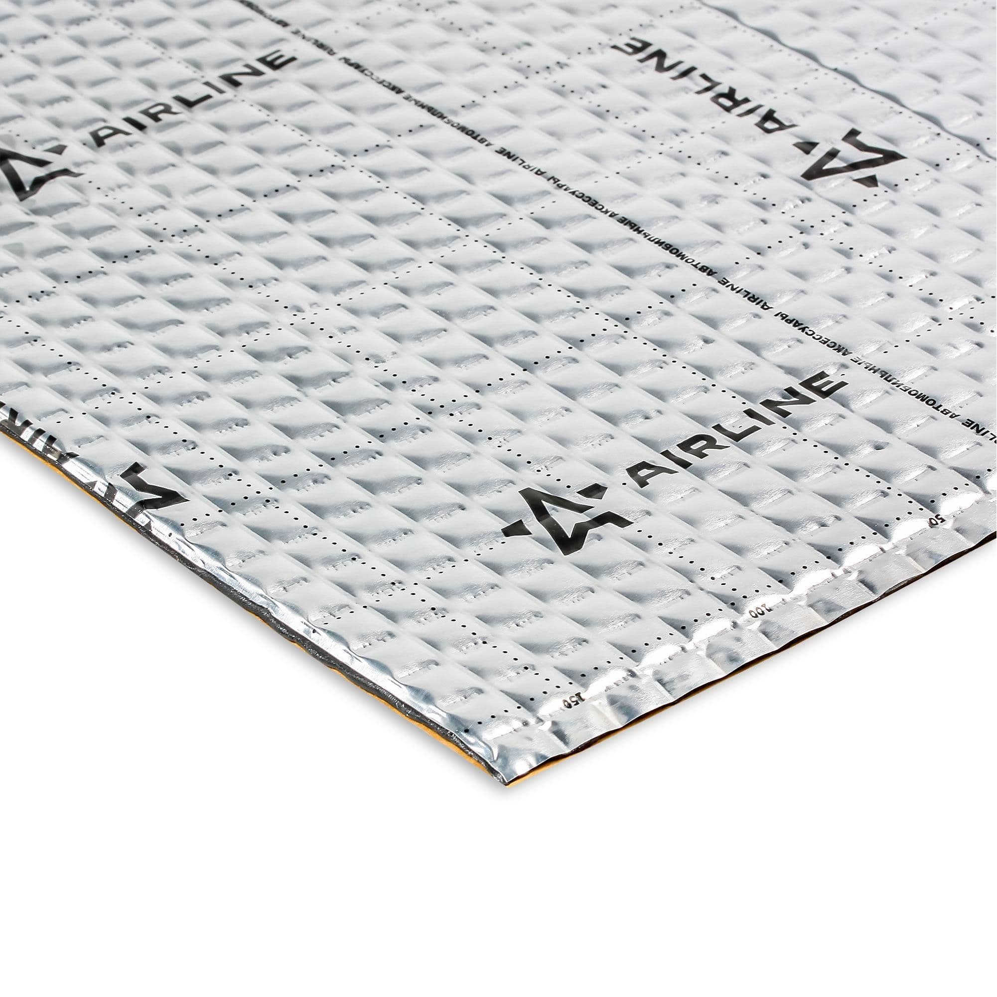 Шумоизоляция вибро Base 2 250 x 400 КС 2 мм фольга 60 мкм. КМП 0, 16, ADVI004 (1 шт)