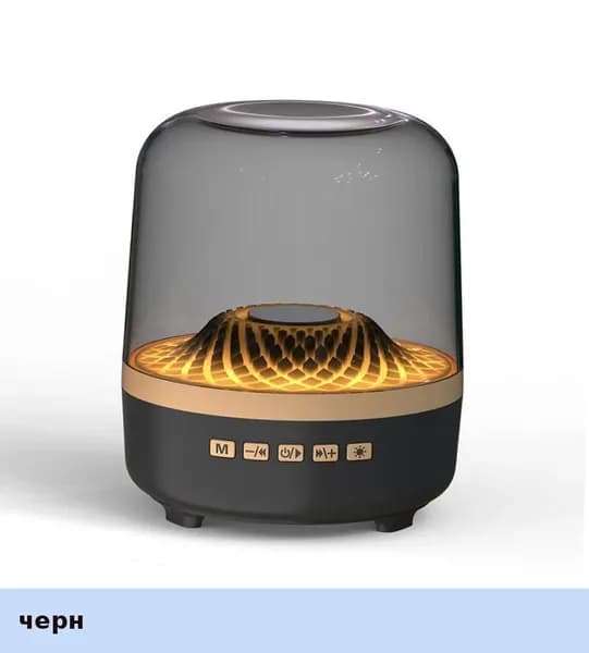 Беспроводная колонка с RGB-подсветкой для дома и улицы, портативная настольная акустика с глубоким басом