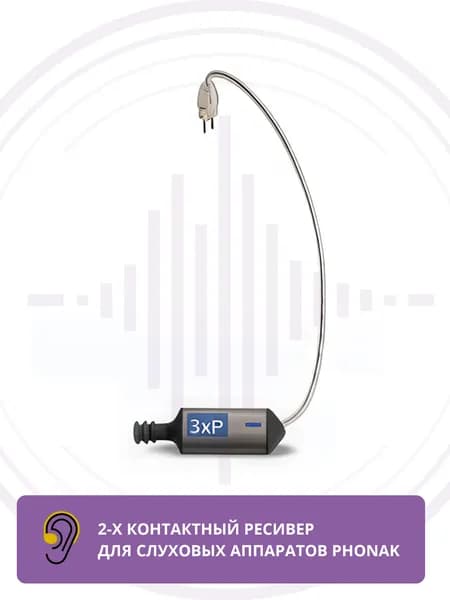 Ресивер Phonak xReciever 3хP L левый