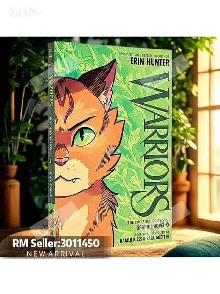 Warriors: The New Prophecy полная вторая серия романов + комиксы (Erin Hunter)