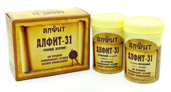 Алфит-31 При инсульте 60г №2