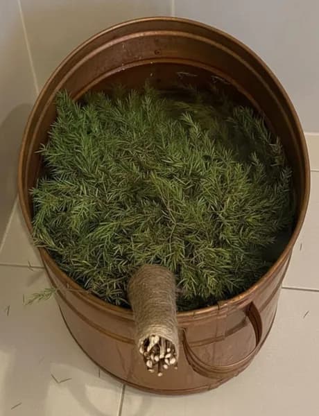 Можжевеловый веник "Элитный".