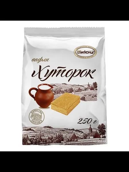 Вафли Хуторок, 250 г