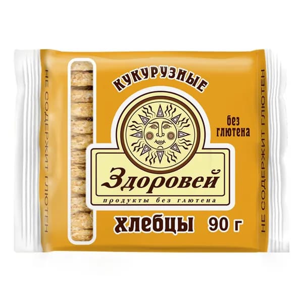 Хлебцы кукурузные Здоровей 90 г