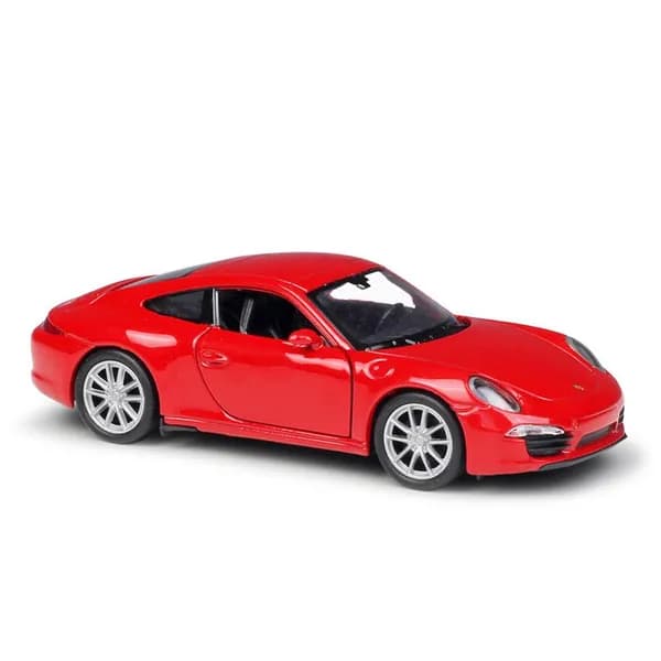 Welly 1:36 Porsche 911 Carrera S модели автомобиля Игрушки Подарок на день рождения