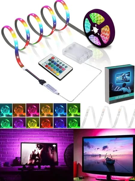 Светодиодная лента, IP20, Зеленый, 1 шт