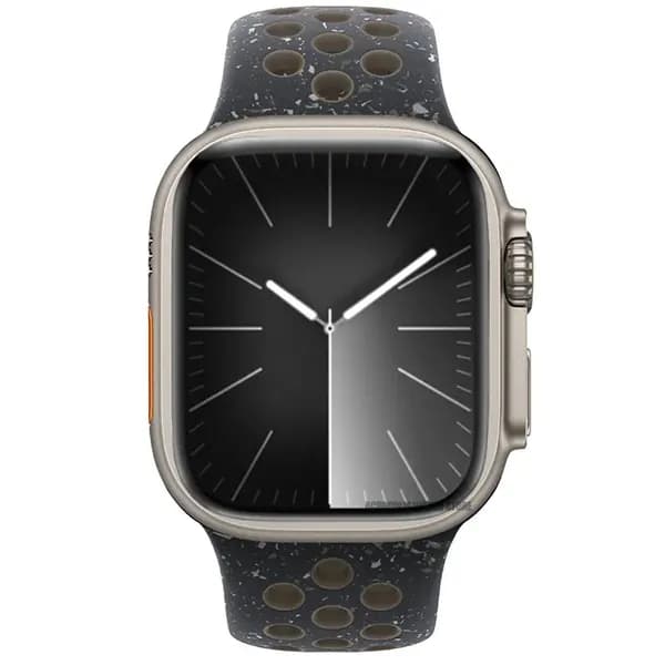 Резиновый ремешок для Apple Watch Band 49мм, 45мм, 44мм, 42мм, 38мм, спортивный ремешок для iWatch 9 8 7 6 5 SE Ultra 2