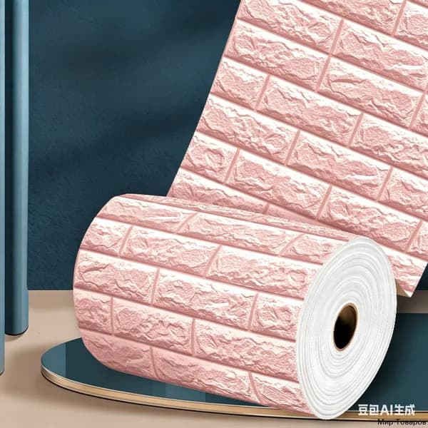 Самоклеящаяся стеновая панель ПВХ 3D, толщина 3,2 мм, рулон 50 500 см, тепло- и звукоизоляция, легкий ремонт без мастера, для кухни, детской, коридора, ванной и балкона