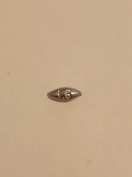 Грузило Оливка Скользящая 1,5 г. 15 шт.