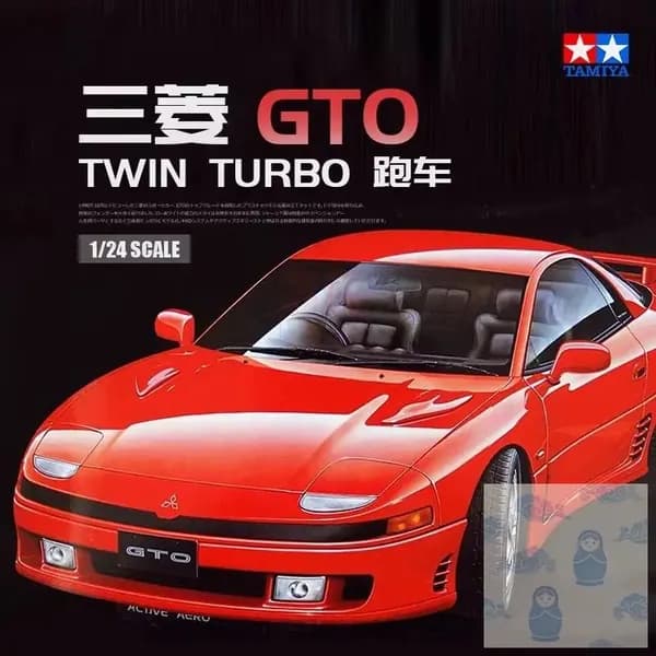 Tamiya 24108 124 GTO 3000GT Twin Turbo MR Модель сборки автомобильный