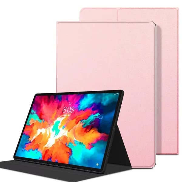 Чехол-книга на силиконе для планшета Xiaomi mi Pad 6 розовое-золото