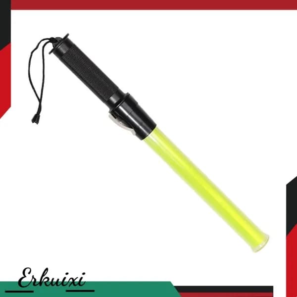 Сигнальная палка LED для экстренных ситуаций, прочная и с крючком, для контроля и эвакуации людей