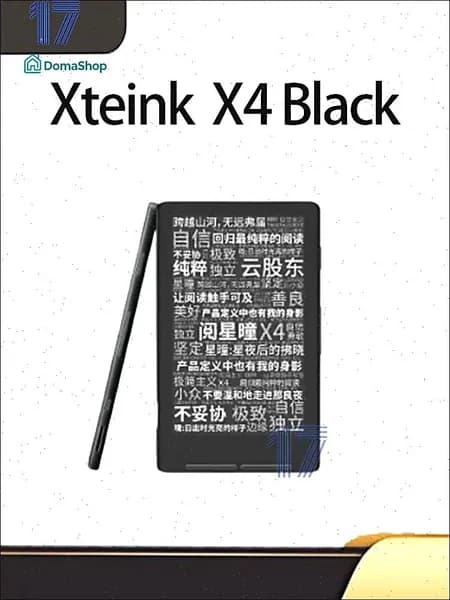4.3" Электронная книга Xteink X4, черный