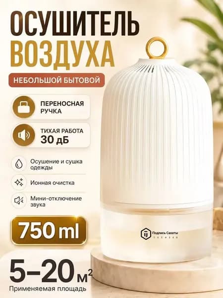Осушитель воздуха DH-CD01 плесени и грибка бытовой с подсветкой, для квартиры и дачи и для ванной, поглотитель влаги и запаха, мини портативный в гостиную и спальню