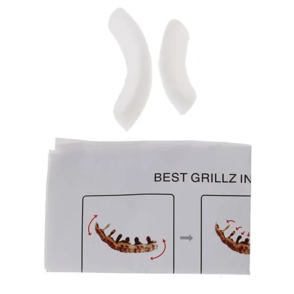 Силикон для установки решеток Grillz Mold на зубья гриля, Замена крышки на один размер