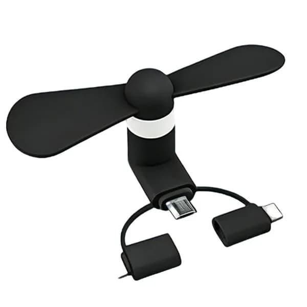 Портативный вентилятор Портативный настольный usb гибкий, для ПК, ноутбука, телефона, пауэрбанка,