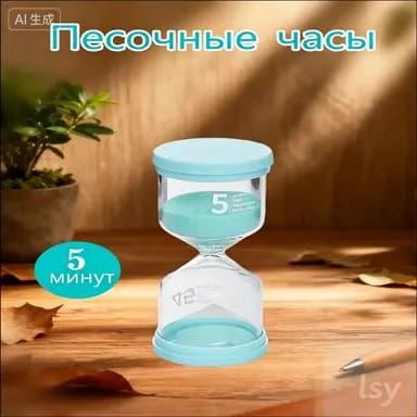 Песочные часы на 5 мин, 1 шт