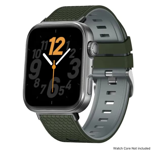 спортивный силиконовый ремешок для Huawei Watch Fit 5Pro/4Pro, Двухцветный ремешок для Huawei Fit 5/4/3