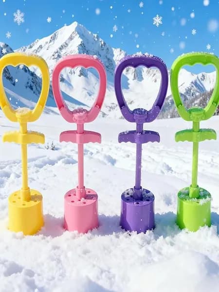 Форма для имитации зажима для брикетов Snowball clip с ручным прессованием