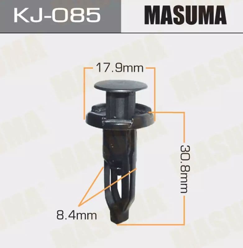 Клипса пластмассовая KJ-085/К-085