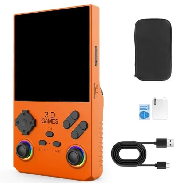 Портативная 3D-игровая консоль, Оранжевый