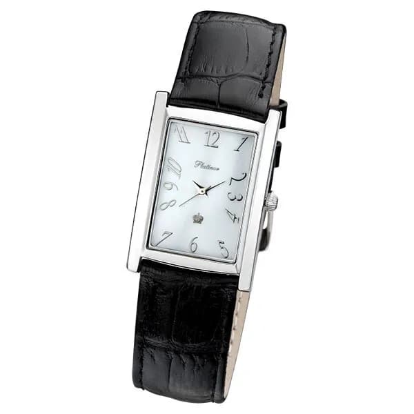 Мужские серебряные часы Platinor Одиссей, арт. 50200.105