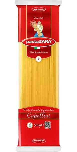 Pasta Zara Макаронные изделия №1 Спагетти, 500г